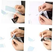Beavorty 180pcs PU Invisible Seamless Hair Extension Tape Tabs Double Sided Heavy Duty Extension Tapes for Hair Replacement Strong Adhesive for Secure and Comfortable Wear