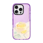 iPhone 16 Pro Impact Case Lemon Lo-fi by Muffin Corner