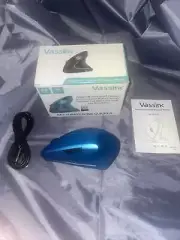 Wireless 2.4G Ergonomic Vertical Optical Mouse - Black