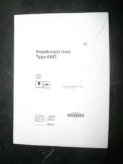 NEW Ricoh Savin Lanier PostScript3 Type 5002 / EDP 416149 / MP 4002 & MP 5002