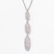 BNIB SOLD OUT Touchstone Crystal On The Rise aurore boreale adjustable necklace