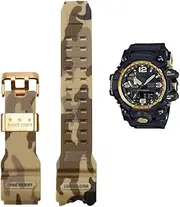 [PnterLoce] Camouflage Resin Strap Suitable Fit for Casio G-SHOCK GWG-1000 Mudmaster Men's Replacement Band Retrofitting Watch Accessories