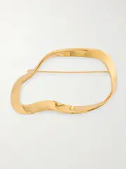 [AGMES] AGMES - Vera Gold Vermeil Brooch - One size One size Gold