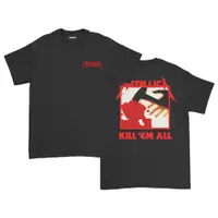 在飛比找蝦皮購物優惠-Metallica Kill Em 全樂隊 T 恤