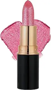 2PCS Comparison Diamond Lip Gloss Glitter Lipstick Waterproof, Diamond Lip Gloss Lipstick Waterproof, DiamondGlitter Lipstick Long Lasting Moisturizernon-stick to Cup Non-fading (#3,1PCS)