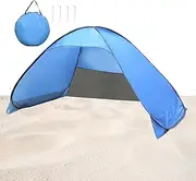 Beach Shade Canopy,Easy Setup Sun Shade Shelter for Beach | Lightweight UV Protection Cabana with Ventilation for Fishing Camping Park Outdoor Activity Picnics