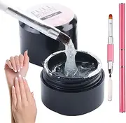 Nail Repair Kit | Split Nail Repair For Natural Nails - Double-ended Brush, Restore- Weak, Broken, Damaged- Nails
