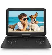 DEVINC 17.9" Portable DVD Player with 15.6" HD Swivel Screen Support CD/DVD/USB