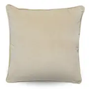 C&S Taupe Velvet Cushion - Set of Two