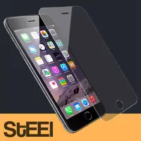 在飛比找PChome24h購物優惠-STEEL iPhone 6 頂級鏡面鍍膜超薄晶透防護貼