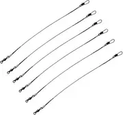 Fishing Leader Connect Tackle Lures Wire Saltwater Leaders Wire Connect Tackle Lures Rig Fishing Lure Line Trace Lures Leader Wire Anti Winding Wire Front Metal