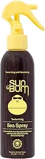 Sun Bum Sea Spray|Texturizing and Volumizing Sea Salt Spray | UV Protection With a Matte Finish | Medium Hold | For All Hair Types | 6 FL OZ Spray Bottle, Clear (80-41025)