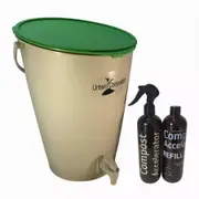 Urban Composter Bokashi Compost Starter Kit 16L - Lime