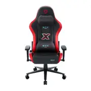 ONEX STC-X-P-BR STC X Hardcore Gaming and Office Chair, Black/Red