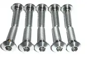 Kawasaki NINJA H2R 2017-2019 FRONT BRAKE ROTOR DISC BOLT KIT TITANIUM RACE SPEC