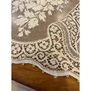 Vintage Quaker Lace Tablecloth