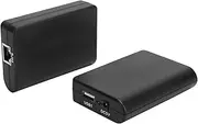 XUMIUZIY Network Adapter, 480Mbps Hub USB2.0 Widely Compatibility Network Extender Good Scalability Flexibility Wireless Card Expansioon Extender for Windows (AU Plug)