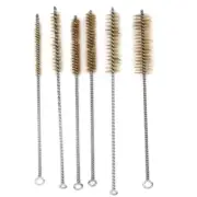 6Pcs Brass Wire Tube Bottle Brush Cleaning Tool Multipurpose Pipe Brush Tool Set