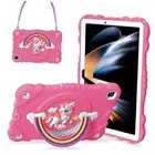 Case for Samsung Galaxy Tab A9+/ A9 Plus Case 11" 2023 (SM Rose