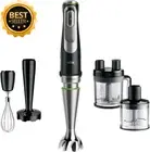 Multiquick 9 Hand Blender, Food Processor, 1200W, Black, MQ9187XLI