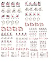 1/64 Ghost Waterslide Decals MADE IS THE USA
