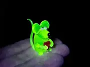 Uranium Vaseline Mouse - Hand Made Piece You Stole My Heart