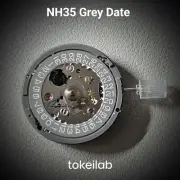 SEIKO NH35 Movement Grey Date SEIKO Mod SKX SRP SII TMI SKX TURTLE
