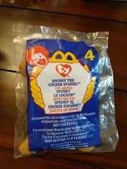 McDonald's Happy Meal Toy Ty Teeny Teenie Beanies Spunky The Cocker Spaniel