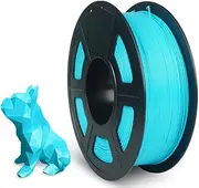 PLA Plus PLA+ 3D Printer Filament 1.75mm 1KG Spool 3D Printing Filament Compatible Most FDM Printers (Sky Blue)