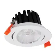 Domus Aqua Tilt 13W COB LED Tri Colour Weatherproof Gimble Downlight