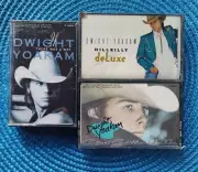 3 Dwight Yoakam Cassette Tape Lot Guitars Cadillacs If There Was A Way 2 NEW