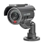 Dummy Camera Fake Security CCTV Solar Powered Waterproof Infrared IR Camera