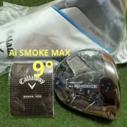 Callaway AI Smoke MAX Driver Head Only 9deg Right Hand Headcover New JAPAN