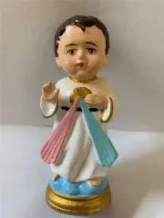 Divine Mersy Of Jesus Chibi Icon Figurine 4"