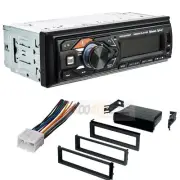 Single DIN Bluetooth USB Car Stereo Radio kit for 1997-1999 Montero Sport