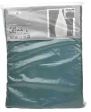 IKEA Felicia Window Curtain Drape Panel Teal Blue 57” x 98” NOS 2005 Sealed