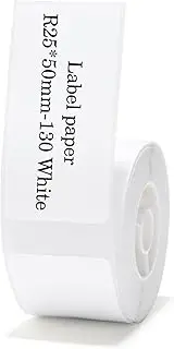 NIIMBOT D101 Label Maker Tape Adapted Label Print Paper Standard Laminated Office Labeling Tape Replacement (25 x 50)