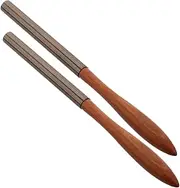 BATHVEVE Nail Design Painting Brush 2 Pcs Nail Art Brush Wood Handle for Gel Polish Shading Gradient