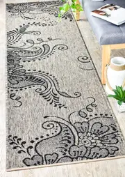 long-island Runner Beige Grey Rug 2902-J48H