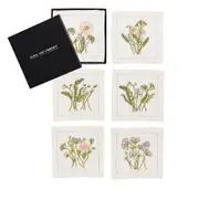 Kim Seybert Meadow Cocktail Napkins in Multi, Set of 6