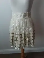 Sass & bide Embellished Skirt NWT Size 8 "the power of one "