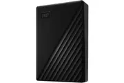 WD My Passport 6TB Portable External HDD - Black 2.5" - USB 3.0