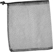 JOINPAYA Large Mesh Golf Ball Storage Bag 25 * 30CM Durable Nylon Drawstring Pouch for Easy Carrying Lightweight and Protective Design for Outdoor Sports Equipment for Golf Balls