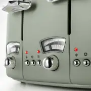 De'Longhi Argento Flora 4 Slice Peppermint Green