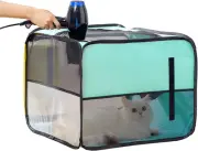 Cat Drying Box | Anti-Hair Flying | Portable Foldable Dog Drying Room | Pet Dryi