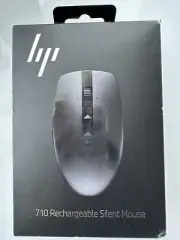HP 710 Silent Mouse Wireless Programmable Rechargeable Brand New BLACK