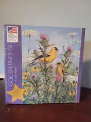 Great American Puzzle Factory Golden Finches by Marc Hanson 1000 Pc Puzzle