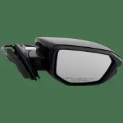 Mirror For 2016-17 Honda Civic Passenger Side Power Heated Manual Folding Primed (for: Honda)