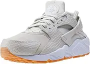 [Nike] Womens Air Huarache Run Se Low Top Lace Up Running Sneaker, Tan, Size 6.0 US