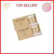 Bamboo Qtips Cotton Swabs With Wooden Sticks Q Tips For Ears Swabs 400 Count Bam